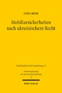 Mobiliarsicherheiten nach ukrainischem Recht - Eine rechtsvergleichende Untersuchung mit dem deutschen Recht unter besonderer Berücksichtigung des ukrainischen Registers für Mobiliarsicherheiten